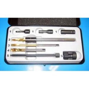 Tool kit to dismount glow plugs 8x1