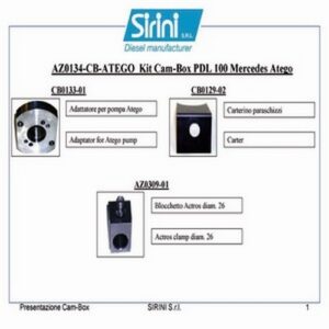 Kit for Cam-Box PDL 100 Mercedes Atego