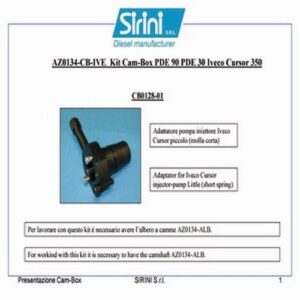 Kit for Cam-Box PDE 30 Iveco Cursor 350