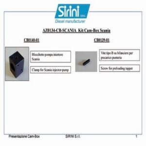 Kit for Cam-Box Scania