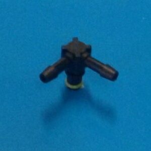 Back-leak connector Bosch 2 ways - 90°